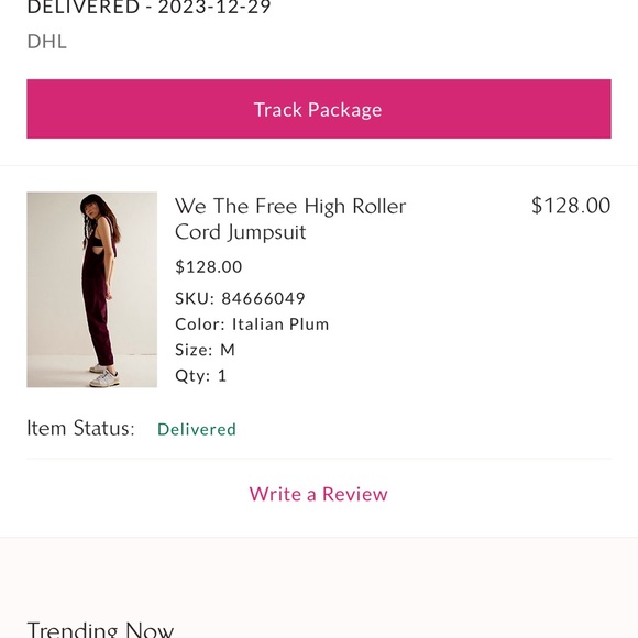 We the Free High roller jumpsuit cord - Picture 6 of 12